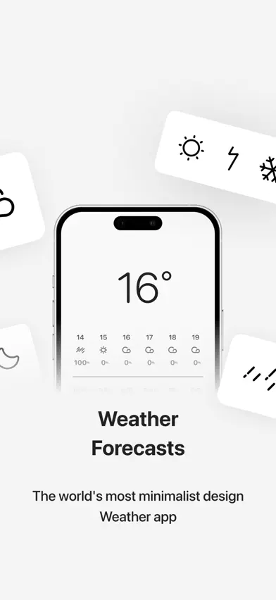 Minimalist Weather NOAA - weat screenshot 1