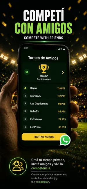 Prode Mundial 2026 iPhone screenshot 5