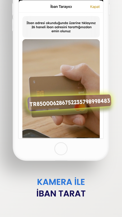ibanıma: kolay iban yönetimi Screenshot