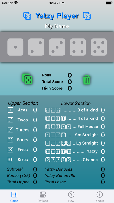 Yatzy Player Screenshot
