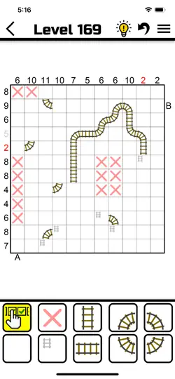Screenshot von Train Tracks Puzzle auf dem iPhone 3