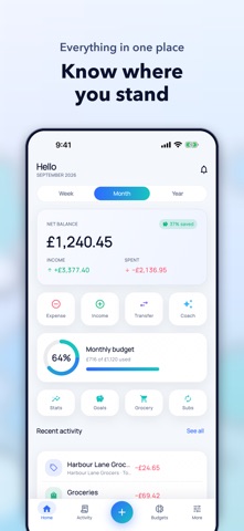 Expense Planner & Budget App screenshot 1