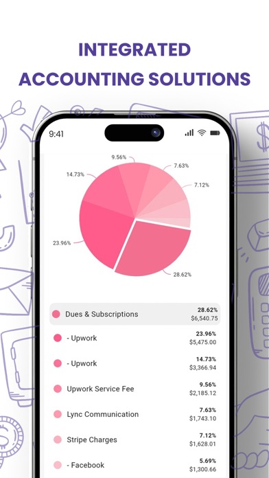 Monily - Accounting Services Screenshot