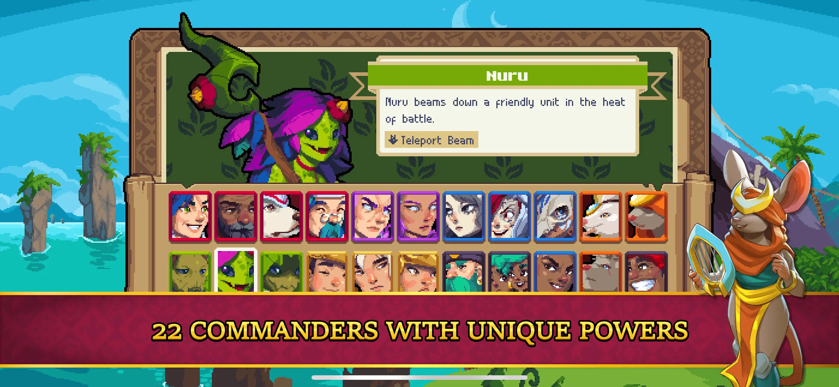 #4. Wargroove 2: Pocket Edition (iOS) 由: Chucklefish Limited