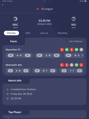 SNC Sport ipad screenshot 4
