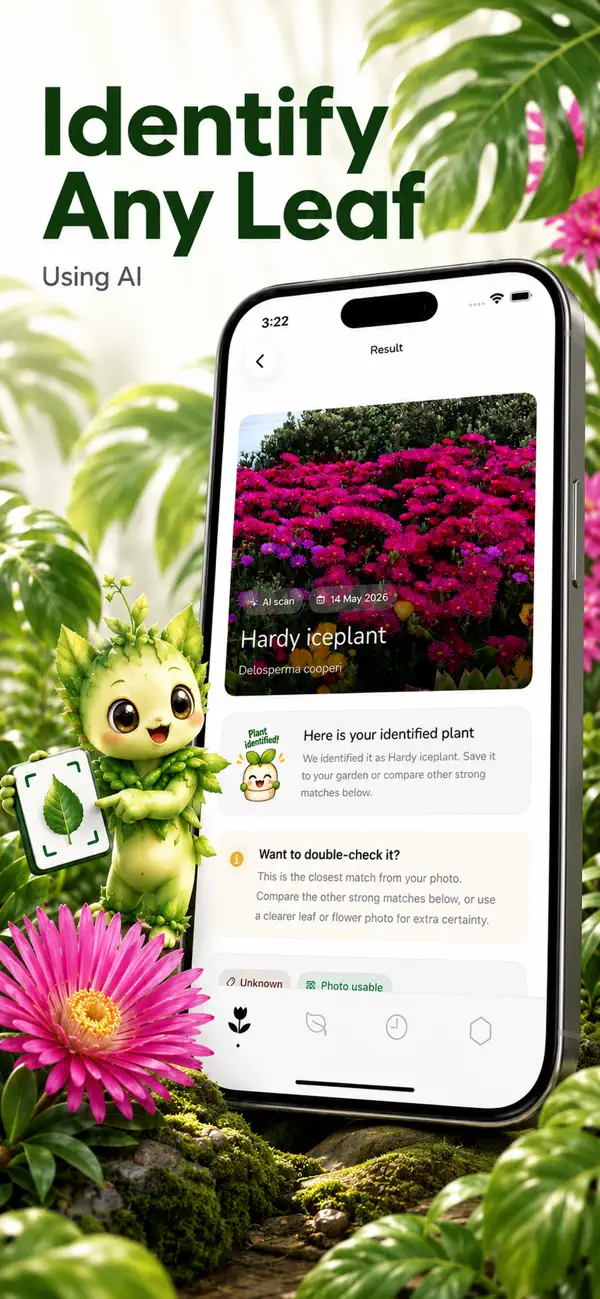 #3. AI Leaf Scan: Plant Identifier (iOS) Av: Ratnesh Anand