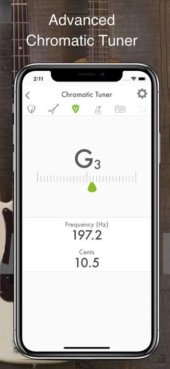 Guitar Tuner: Bass and Ukulele: Screenshot 5 von 7