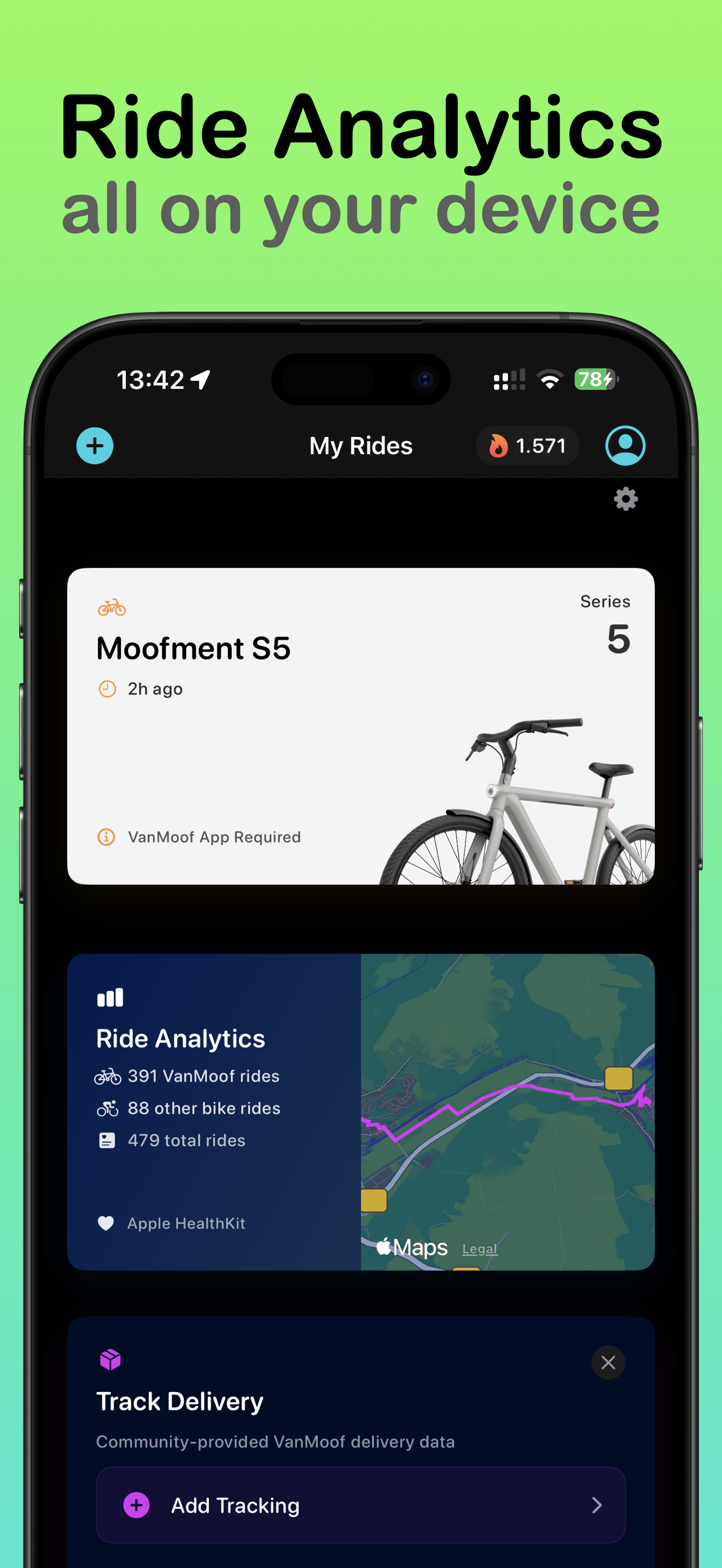 Moofment -  for VanMoof riders