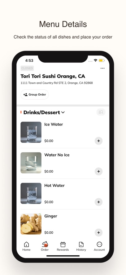 Tori Tori Sushi