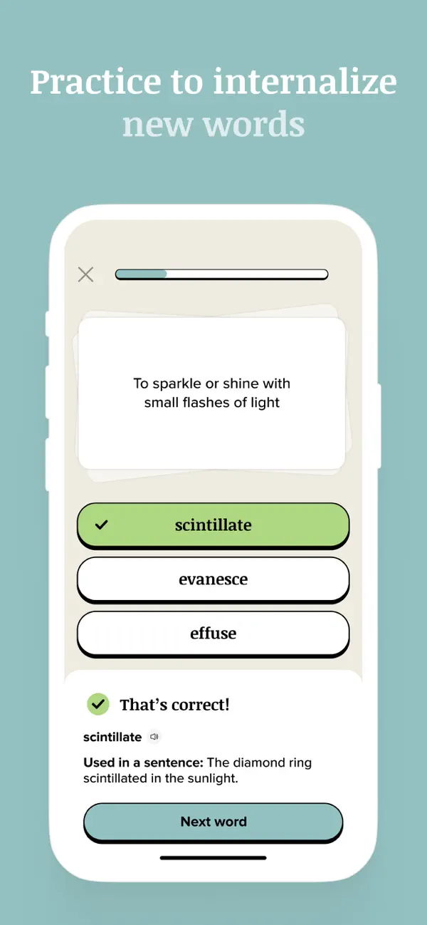 Vocabulary - Learn words daily screenshot 4