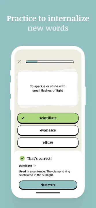 Vocabulary: Screenshot 4 von 10