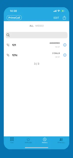 PrimeCall screenshot 2