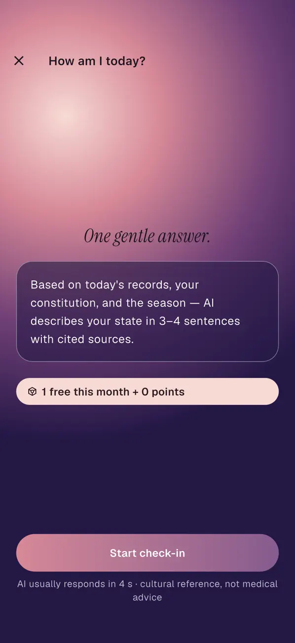 Screenshot #2 pour QiFlux: Quiet Period Tracker