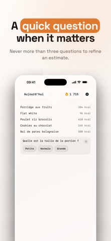 Calio: AI Calorie Log iPhone screenshot