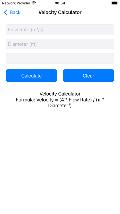 Screenshot #2 pour ReynoldsNumberHelper