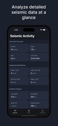 Seismic Tracker: Quake Monitor screenshot 2