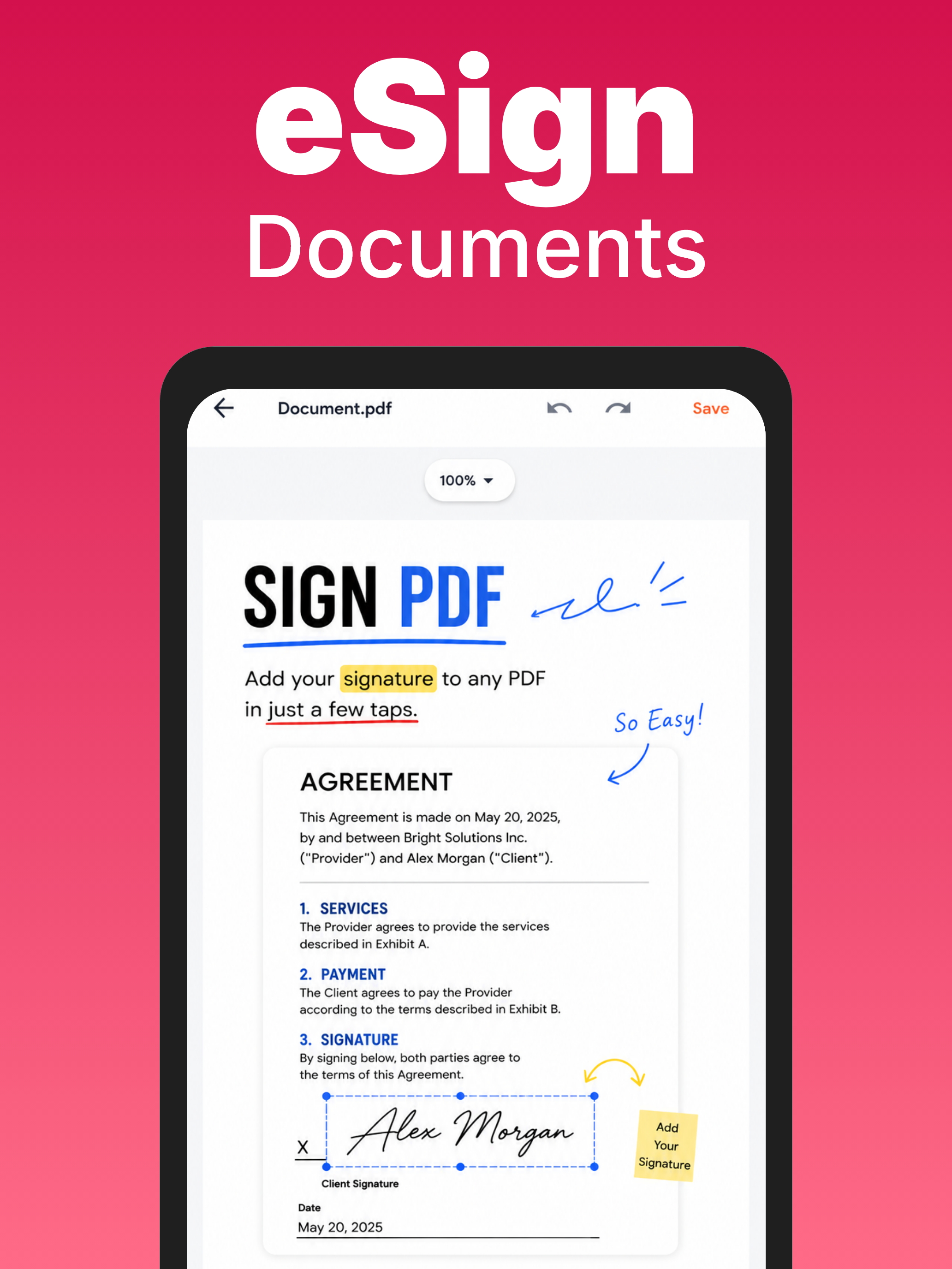 PDF Scanner・Editor・eSign・Photo screenshot 12