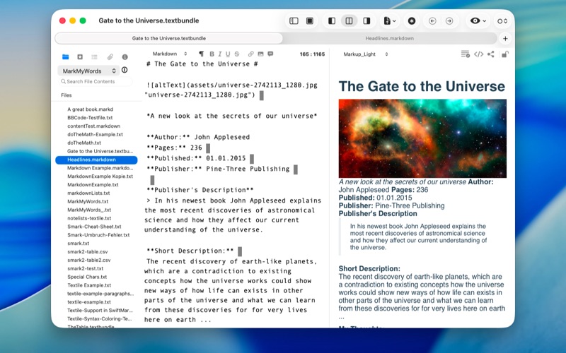 MarkMyWords screenshot