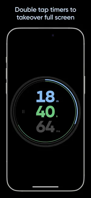 FullTime: Big Clocks & Timers screenshot 4