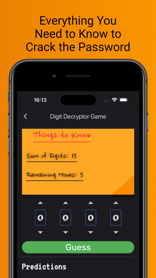 #2. Digit Decryptor (iOS) 由: Mustafa Altan