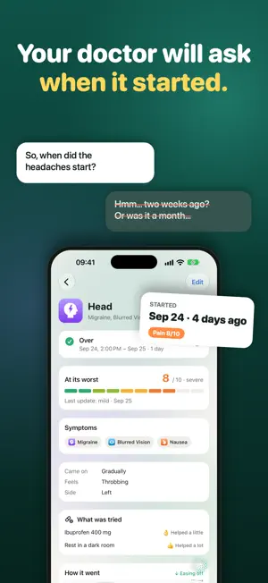 Symptom Tracker: Health Log screenshot 1