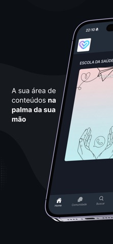 Escola da Saúde iPhone screenshot