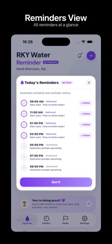 RKY Water  Reminder Screenshot 3 of 6