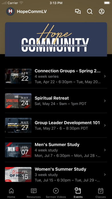 Hope Community LV Screenshot
