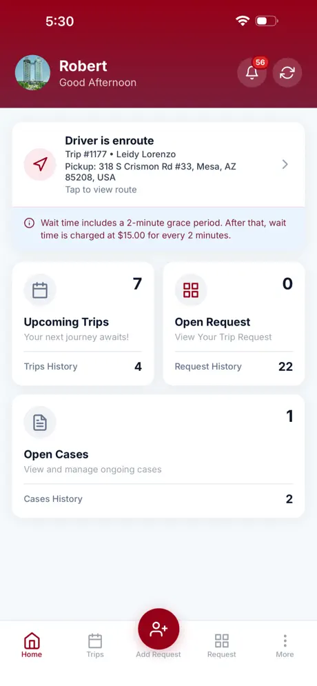 NEMT Customer - NG screenshot 2
