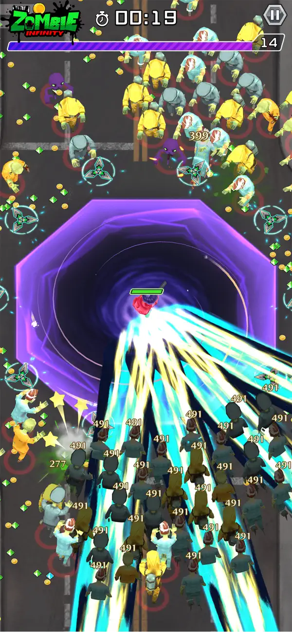 Zombie Infinity Hack screenshot 3 - game app interface