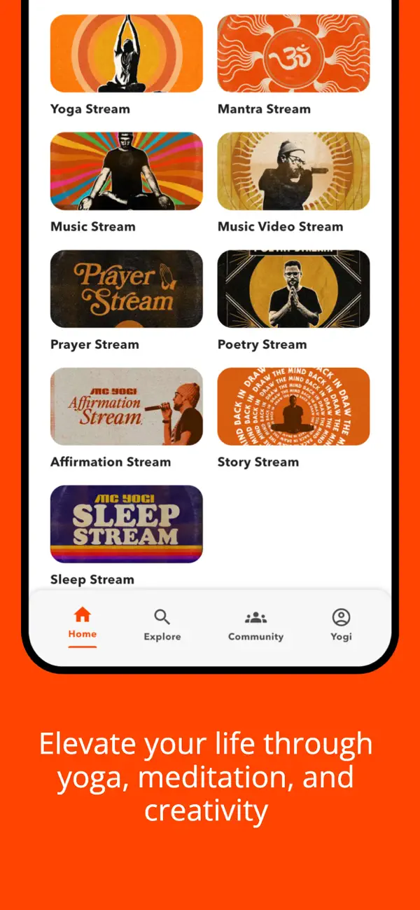 MC YOGI app screenshot 2