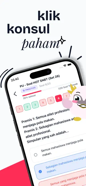 aimasukptn: Pintar TKA UTBK iPhone screenshot 1