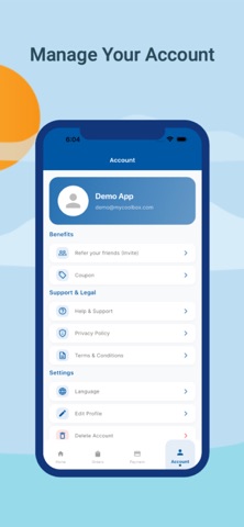 MyCoolBox iPhone screenshot