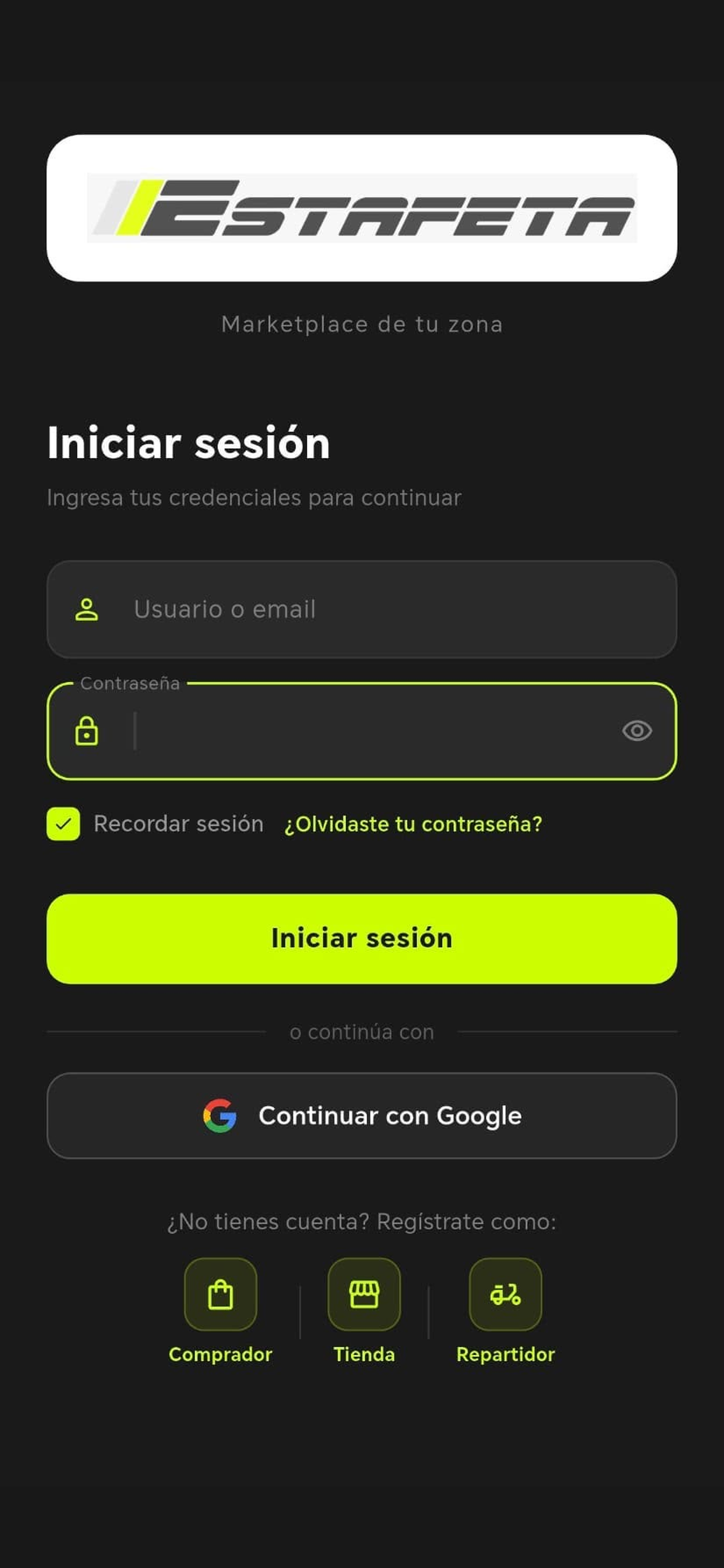 Estafeta