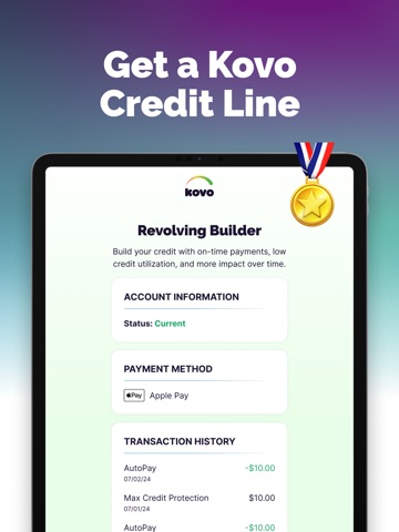 Kovo - Fast Credit Builder iPad screenshot