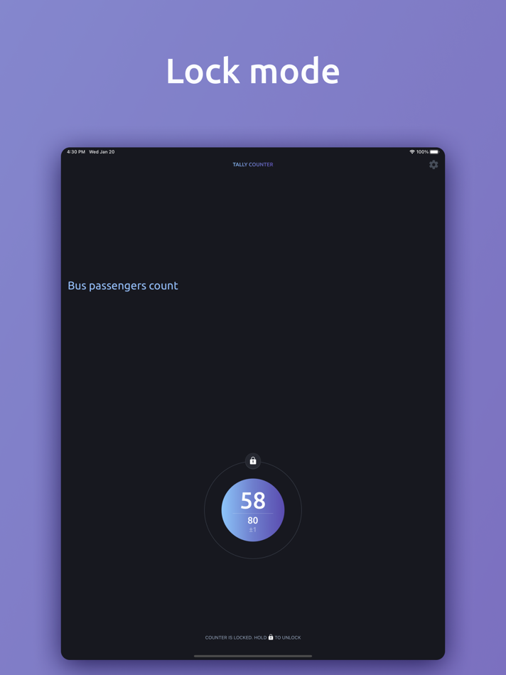 #5. Tally Counter & Score Clicker (iOS) Podle: Andrei Vakulski