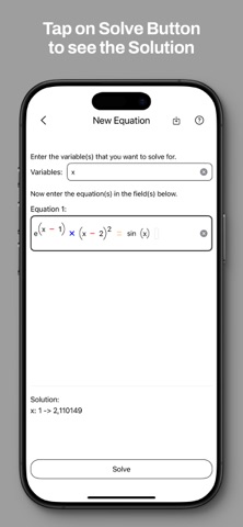 Numerical Solver Screenshot 3 of 7