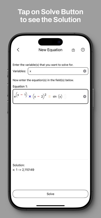 Numerical Solver Screenshot 3 of 7