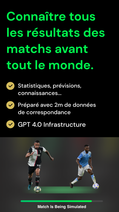 Screenshot #1 pour WinAI : Prédictions Football