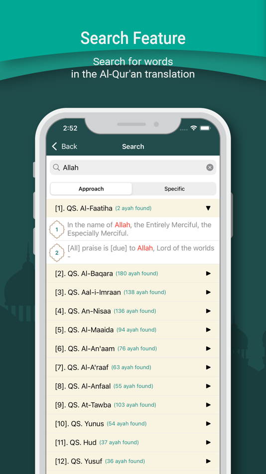 #6. Al Quran Translation (iOS) 由: PT Dalfindo Cipta Karya