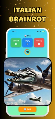 Italian Brainrot Quiz & Sound iPhone screenshot