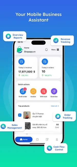 Retail POS & Inventory Shopapp screenshot 2