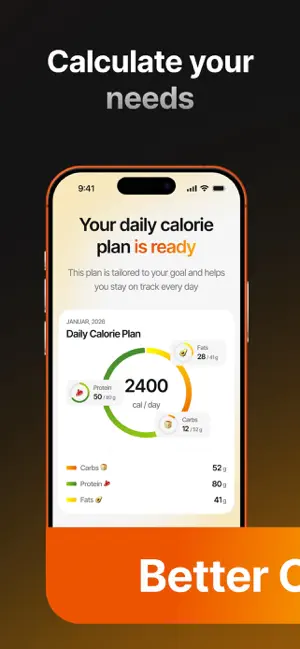 Vitafy: Food & Calorie Counter screenshot 4