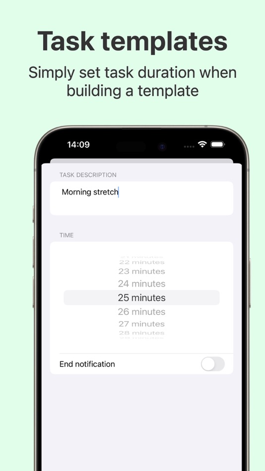 #3. Focus schedule: todo planner (iOS) Ved: Mist.lv