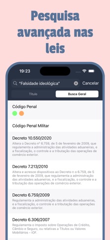 Vade Mecum 2026 Direito Brasil screenshot