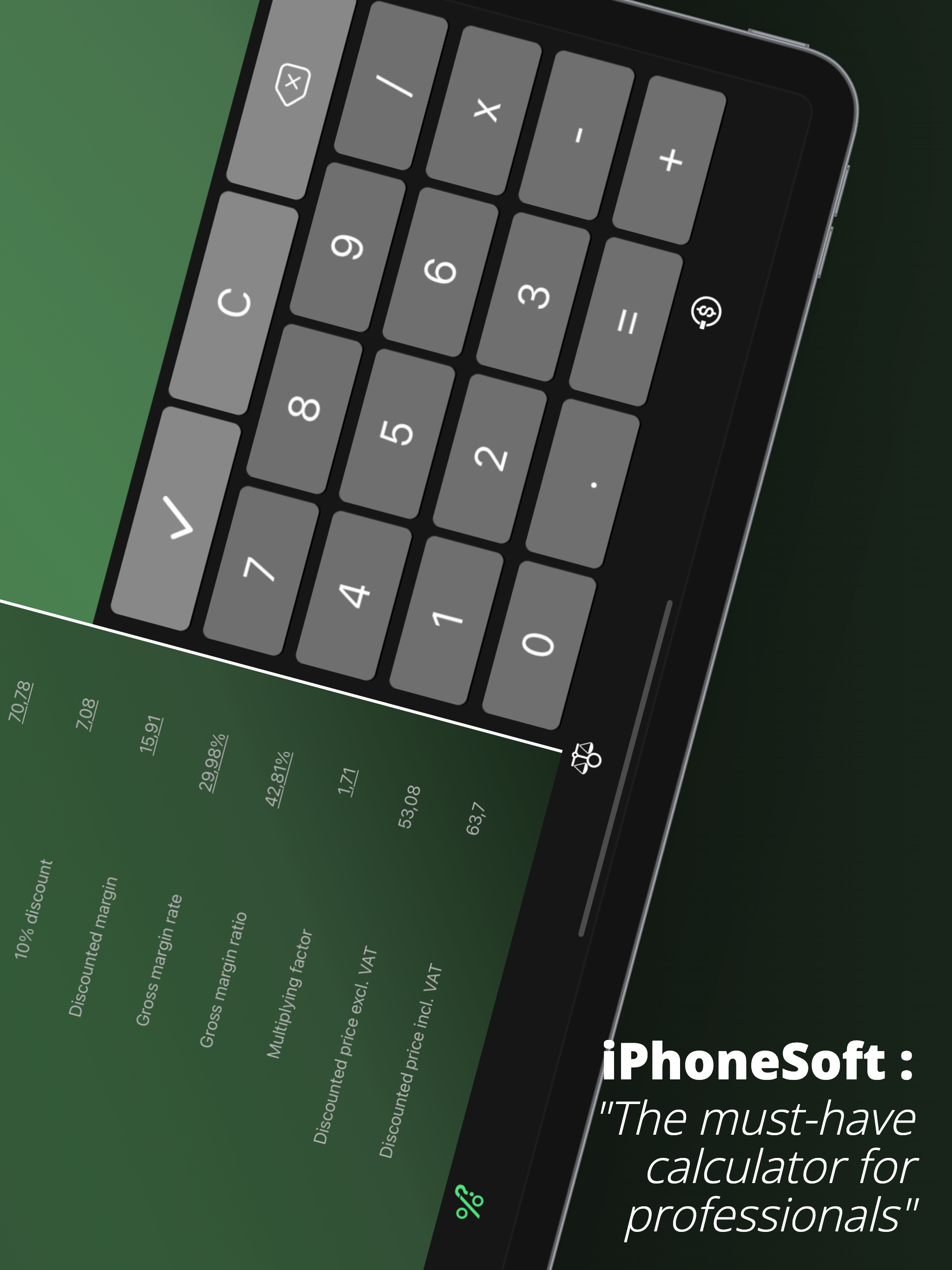 ProCalc.app: Margin, BreakEven