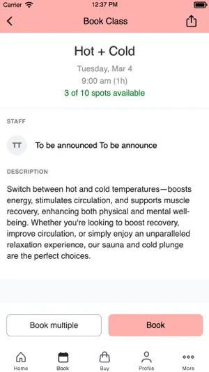 WellNest – Spa, Studio & Café screenshot 3