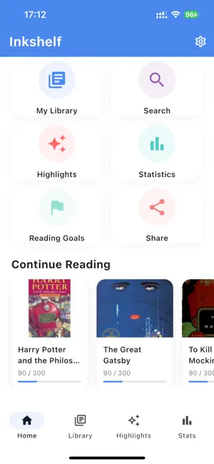 InkShelf screenshot 2