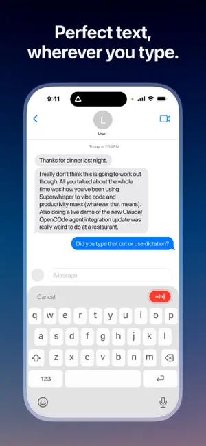 Superwhisper - AI Dictation screenshot 2