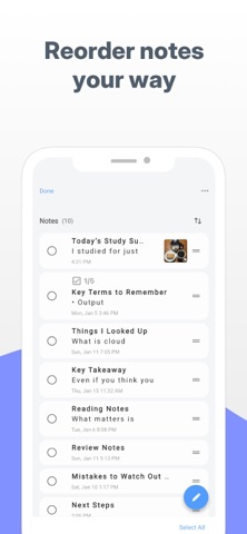 Nested Folder Notes: CrumbNote Screenshot 5 of 6